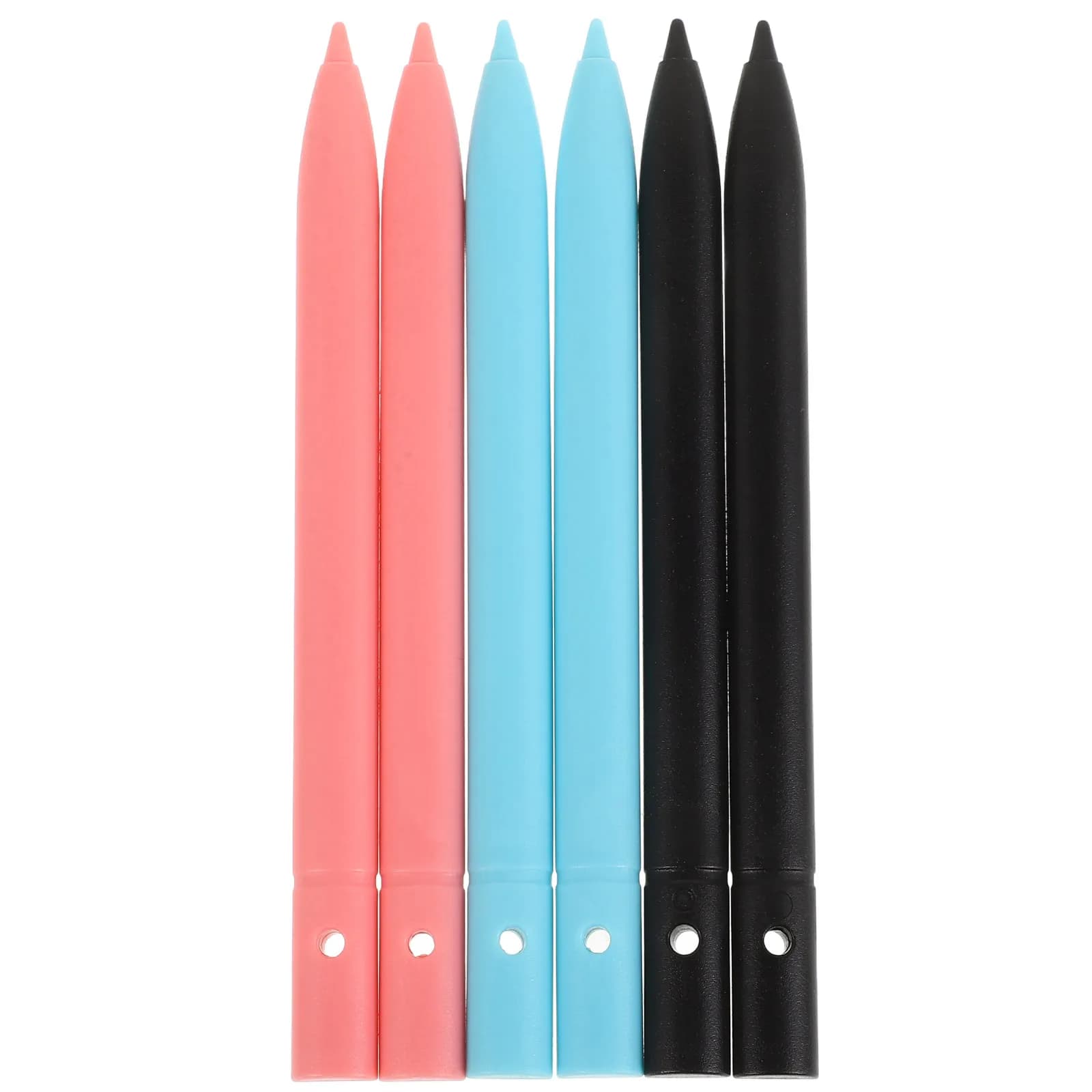 Set di 6 Penne Stilo per Tablet LCD, Strumento Digitale per Disegno, Penna Riutilizzabile per Appunti, Induzione Magnetica per Lavagna Magnetica, Scrittura Fluida
