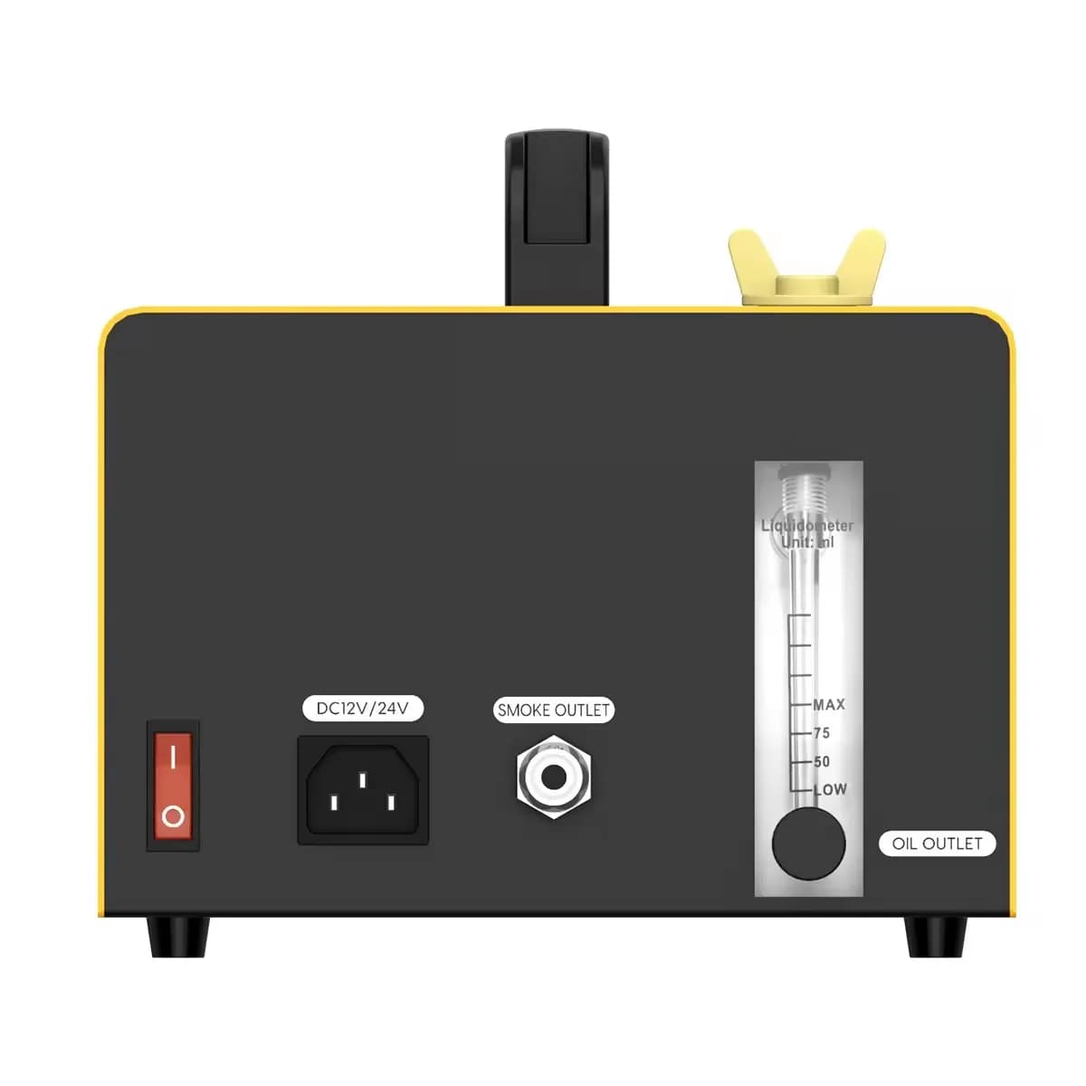 AUTOOL SDT208 Rilevatore di fumo per auto Veicolo EVAP Aspirazione aria Sistema di raffreddamento di scarico a vuoto turbocommutabile Rilevamento perdite di condotte