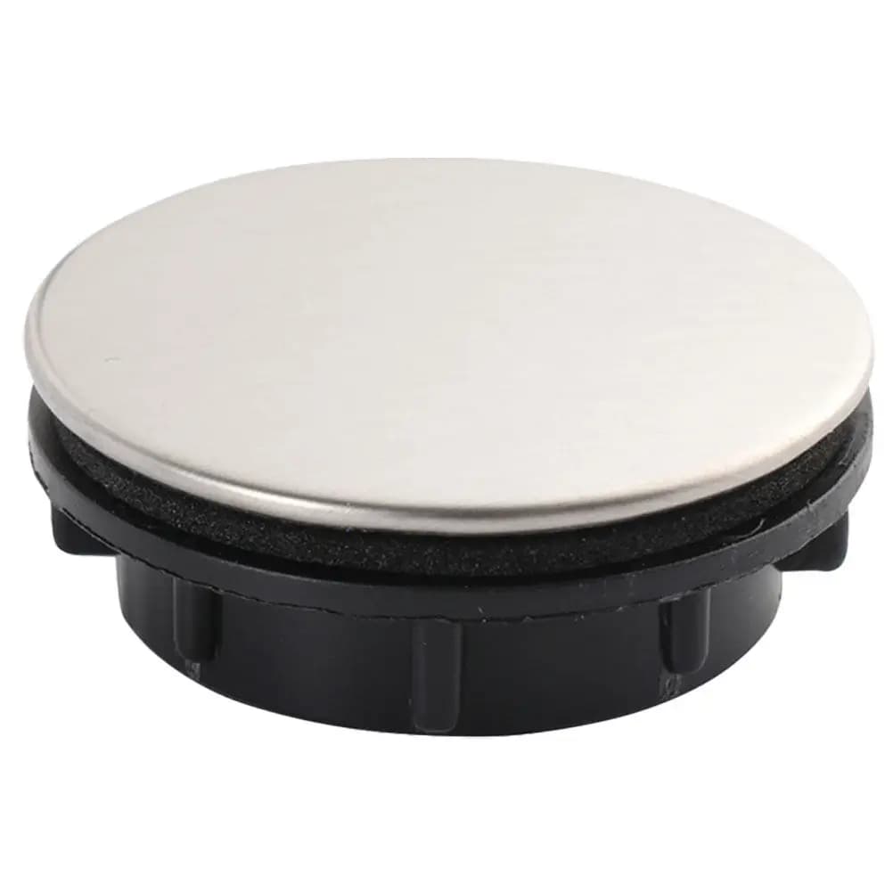 Copertura per Foro del Lavello in Acciaio Inox, Tappo Decorativo per Foro del Dispenser di Sapone del Rubinetto da Cucina, Facile Installazione
