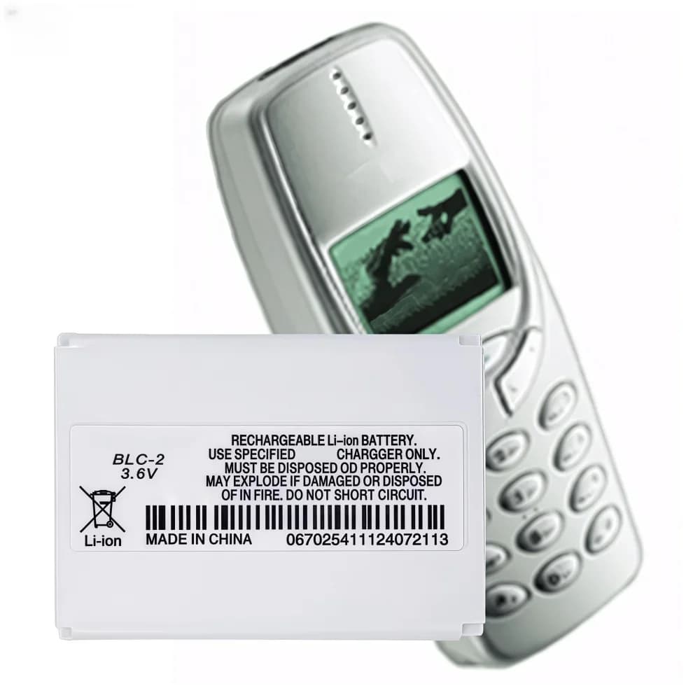 1-10PCS 3.6V 1000mAh, batteria ricaricabile BLC-2 adatta per batteria del telefono cellulare Nokia3310/3330//3350/3530/6650/6800