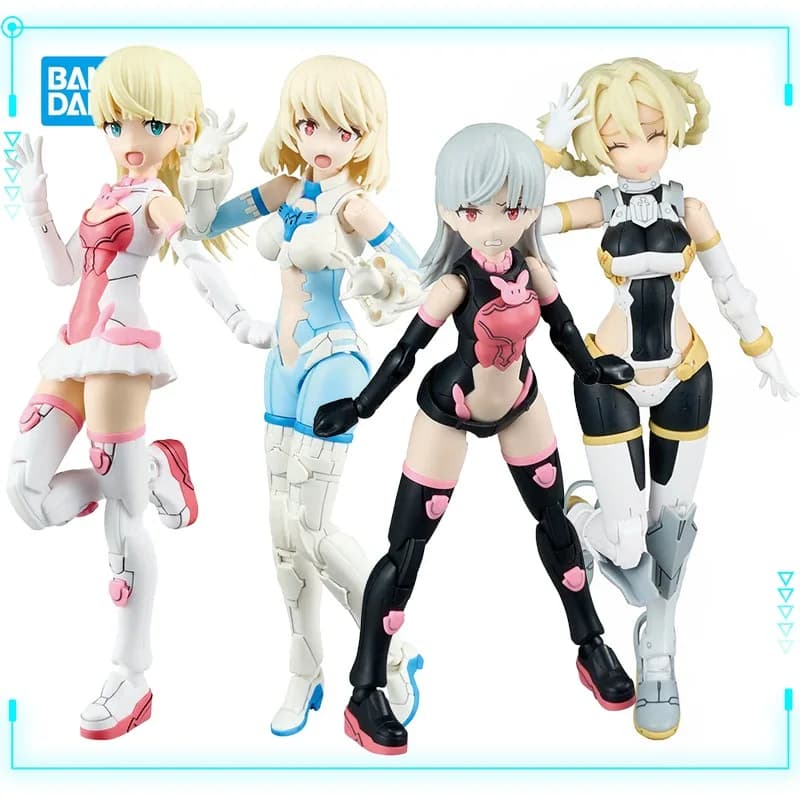 Bandai Originale Genuino 30MS 30 Minuti Sorelle Opzione Parti del Viso Espressione Facciale Set 7/8 Colori A/B Modelli Giocattoli Action Figures
