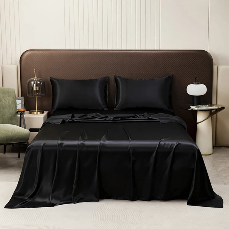 Simulated Silk Pillowcases Silky Satin Hair Beauty Pillow Cases Comfortable Pillow Case Home Bedding Pillow Cases Cover