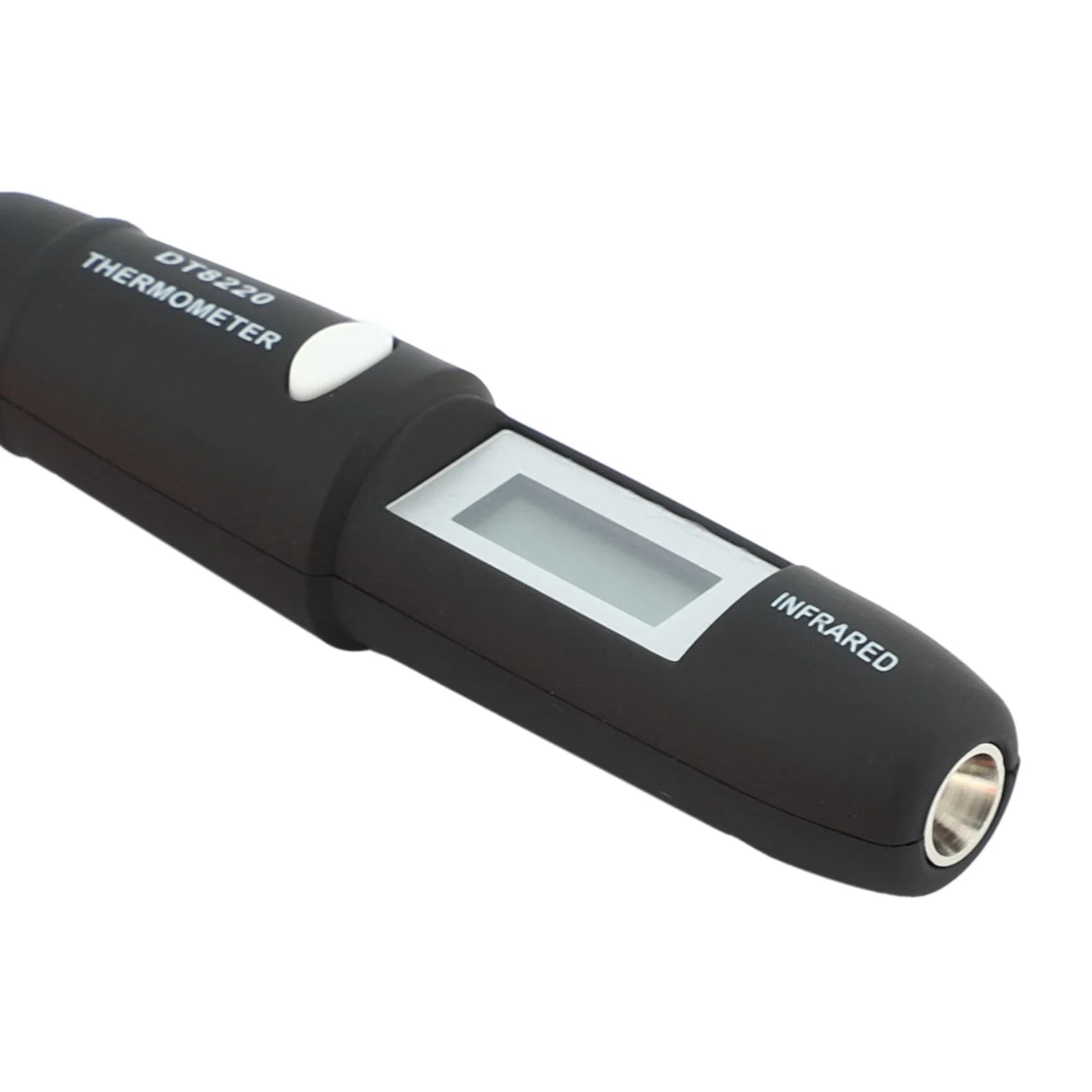 ABMH-2X Mini termometro a infrarossi senza contatto, misurazione della temperatura IR, display LCD digitale, infrarossi DT8220, nero