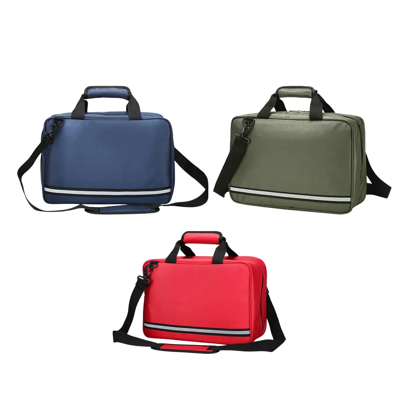 First Aid Bag Empty First Aid Bag Shoulder Bag Organizer First Responder Bag Emergency Case for Office Outdoor