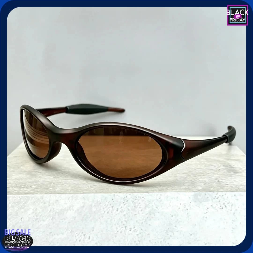 Custom logo inspired by round polarized sports sunglasses Unisex anti-glare glasses MTB cycling running fishing hiking glasses