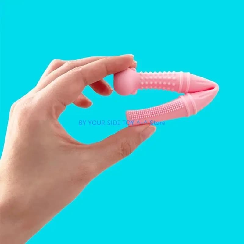 Cannucce da masticare Tubi per massaggiagengive giocattolo Sollievo per dentizione Tubo da masticare per massaggiagengive per