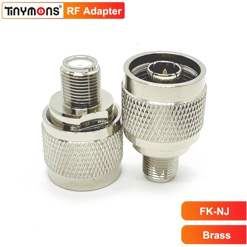 Connettore coassiale tipo N a F Adattatore antenna N maschio a F femmina per cavo di prolunga coassiale Radio WiFi