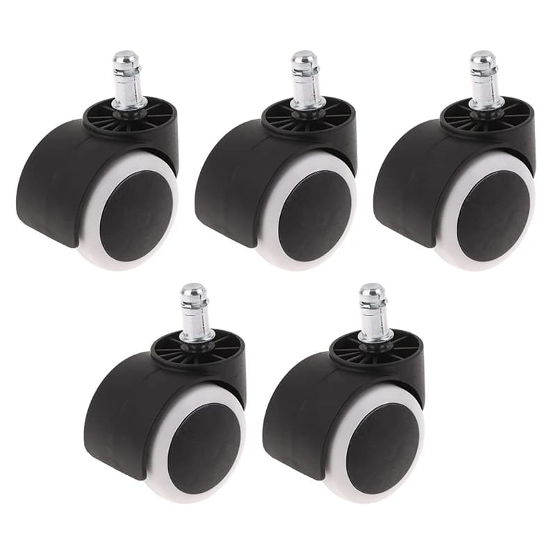 2 Inch Universal Swivel Casters Heavy‑Duty Replacement Wheels for Office Chair Gaming Chair & Furniture Hardware