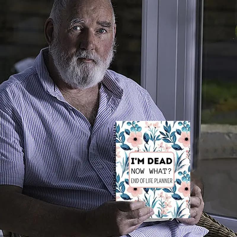 Agenda Fine of Life Composizioni finali Informazioni Cartella di esercizi Composizioni guidate Notebook Death Book Planner per uomini e donne