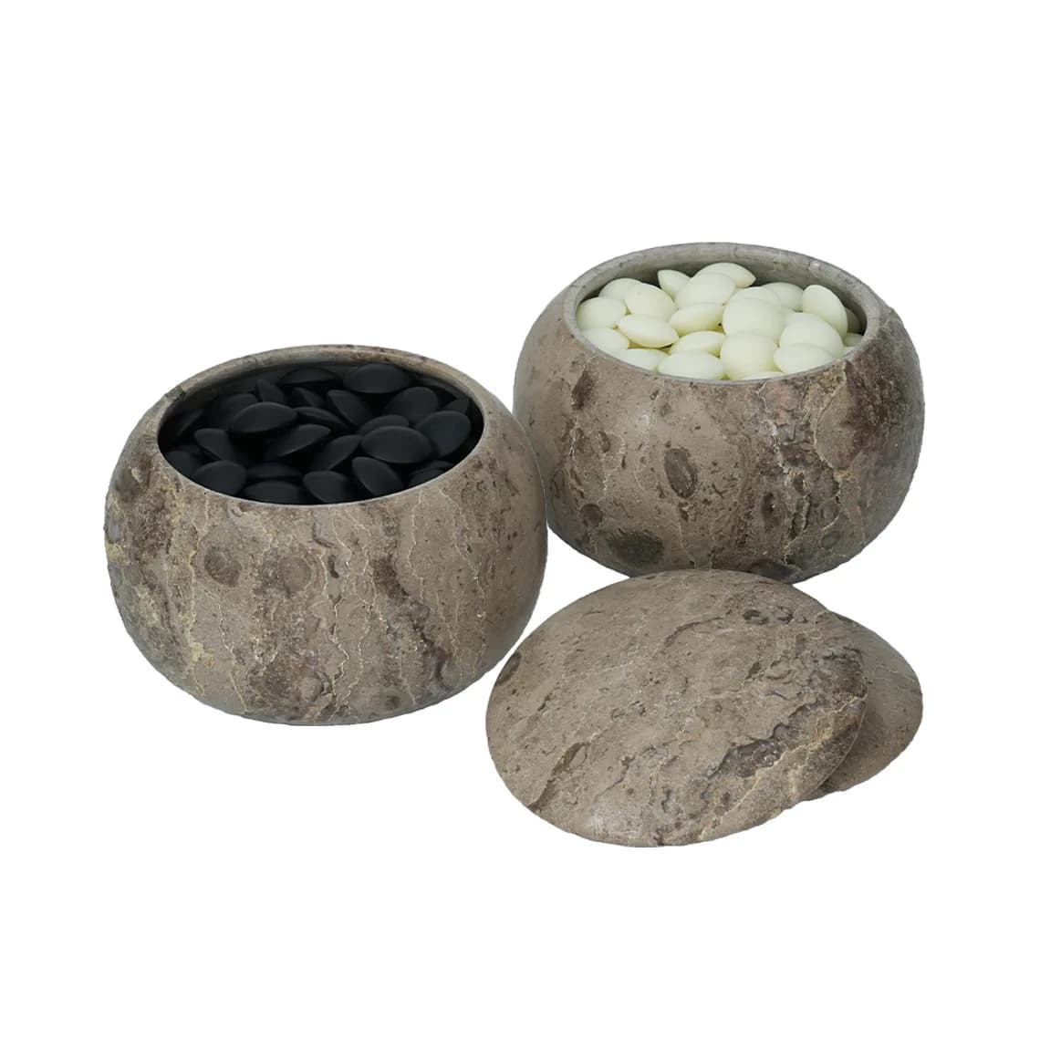 Neutron high-end series Go, Gobang jade chess set, cloud colorful stone jar set