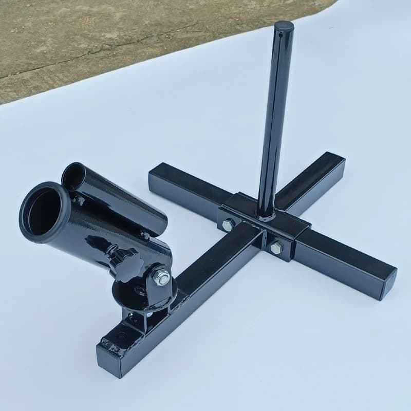 Weight rack with fitness barbell with T platform for gym Support for durable handlebars with 50 mm barbell rod