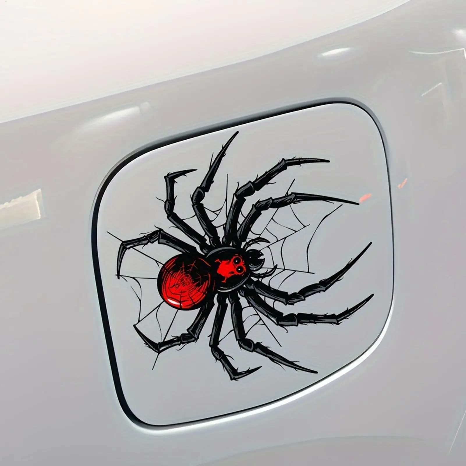 Adesivi impermeabili per auto, adesivi impermeabili a forma di ragno, adesivi divertenti per auto, adesivi decorativi per auto, adesivi per veicoli.