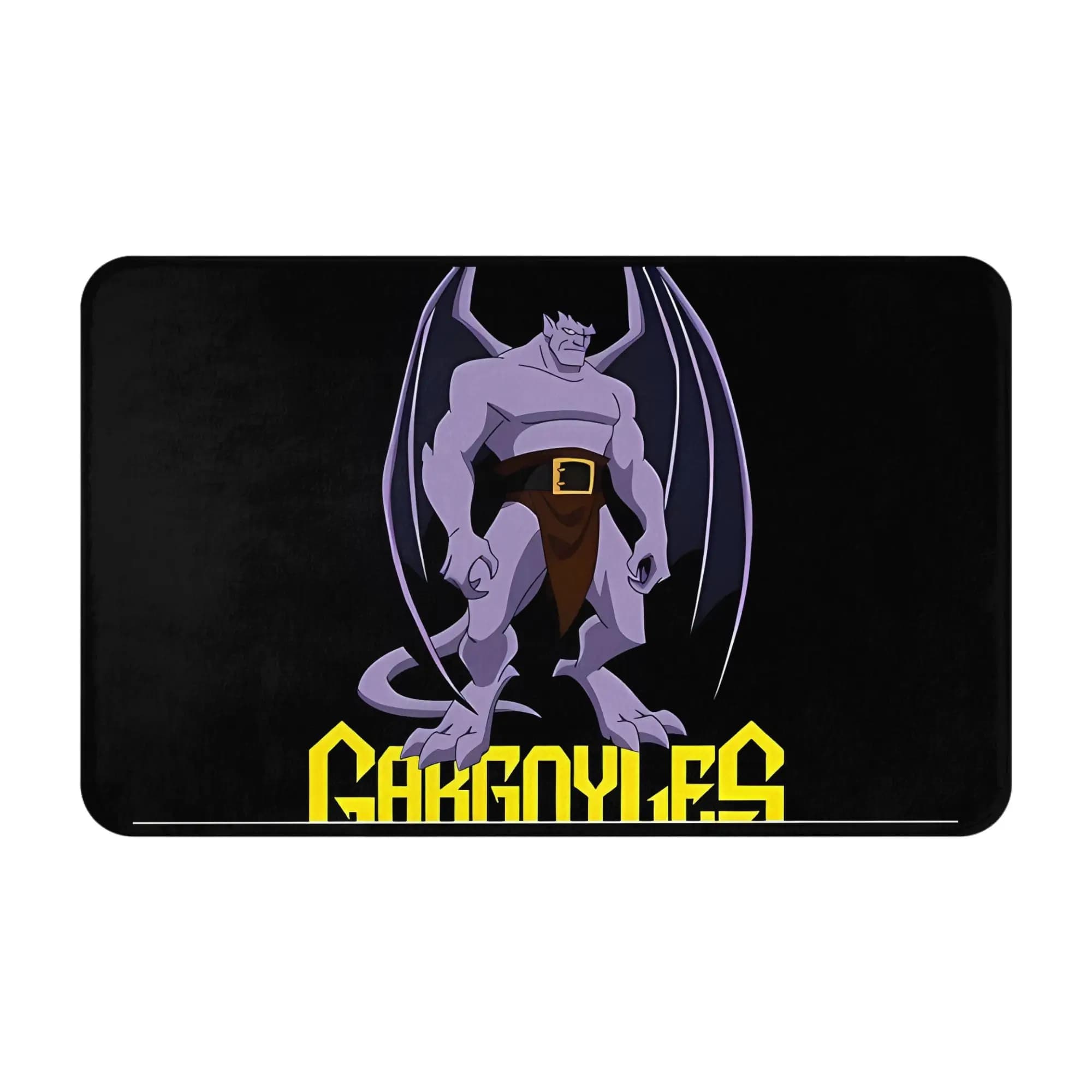 Gargoyles Goliath Decorazioni natalizie Tappetino da bagno Gargoyles Tappetino per soggiorno Tappeto da esterno Decorazione per la casa