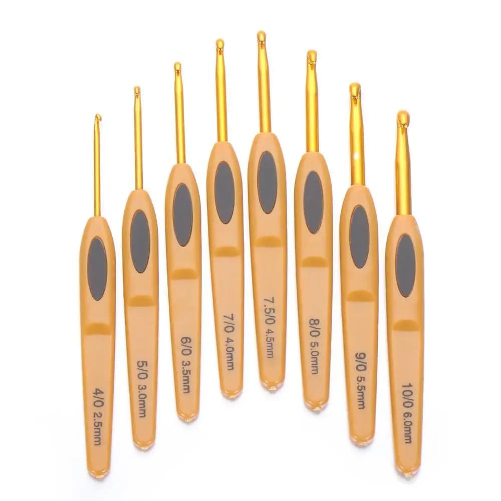 2.5mm-6mm Handmade Sewing Needles Crochet Hooks Weave Tools Knitting Needles Yarn Crochet