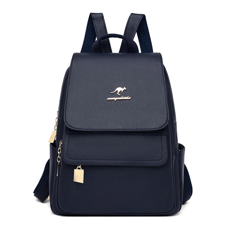 High Quality Leather Backpack Large Capacity Travel Backpack For Women Fashion School Bags Mochila Shoulder Bag for Women 2024 New