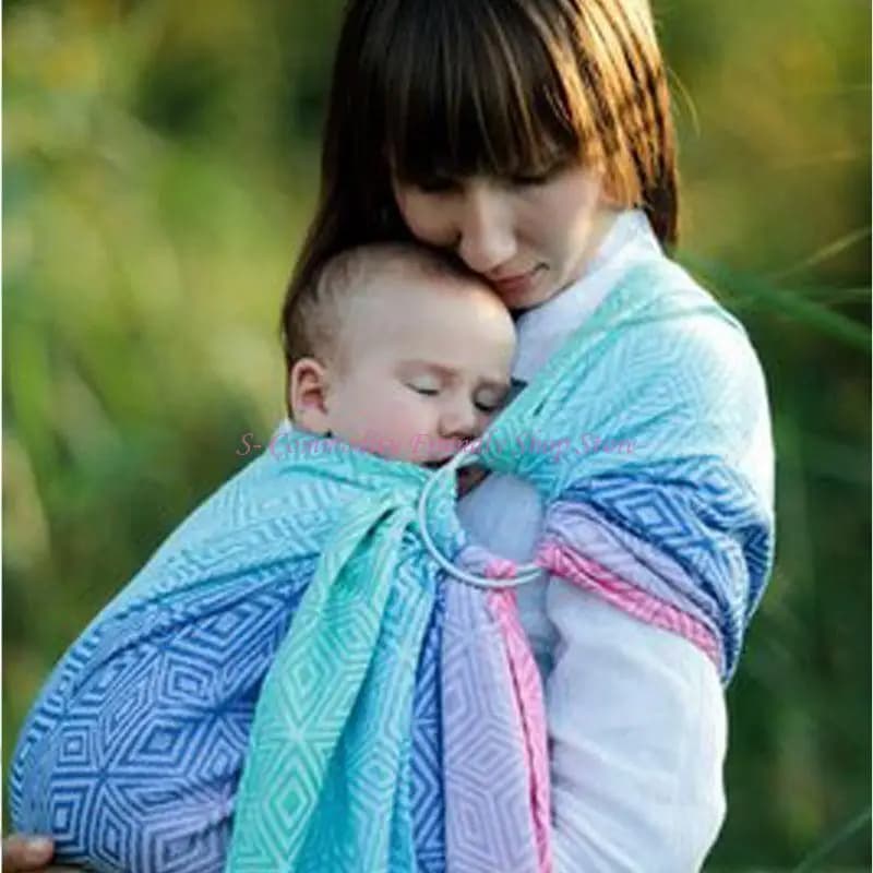 2PCS Anello per marsupio Accessori per avvolgere il neonato Anello in alluminio per la mamma Grandi anelli in alluminio progettati per B