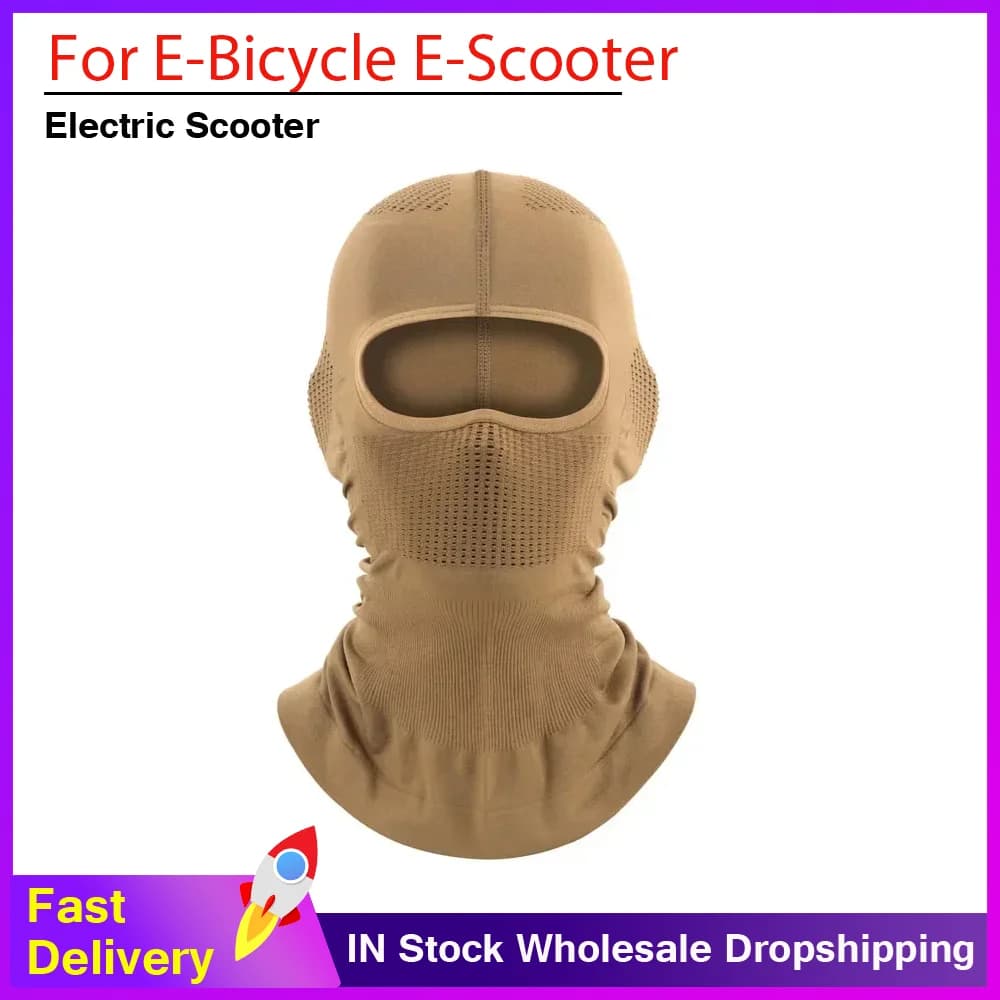 Outdoor Riding Hat Mask Full Face Mask Dry Dustproof Mask Windproof Sunproof Mask E-Bicycle E-Scooter Accessories