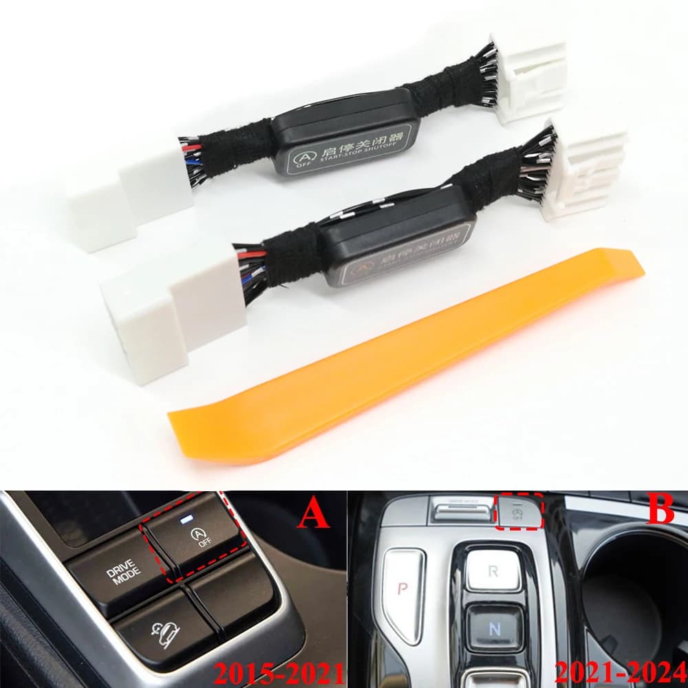 Smart Auto Inizio Al Minimo Arresto Motore Spegnimento Eliminatore Canceller Disabilitare Spina del Cavo di Controllo Per Hyundai Tucson NX4 2015-2024