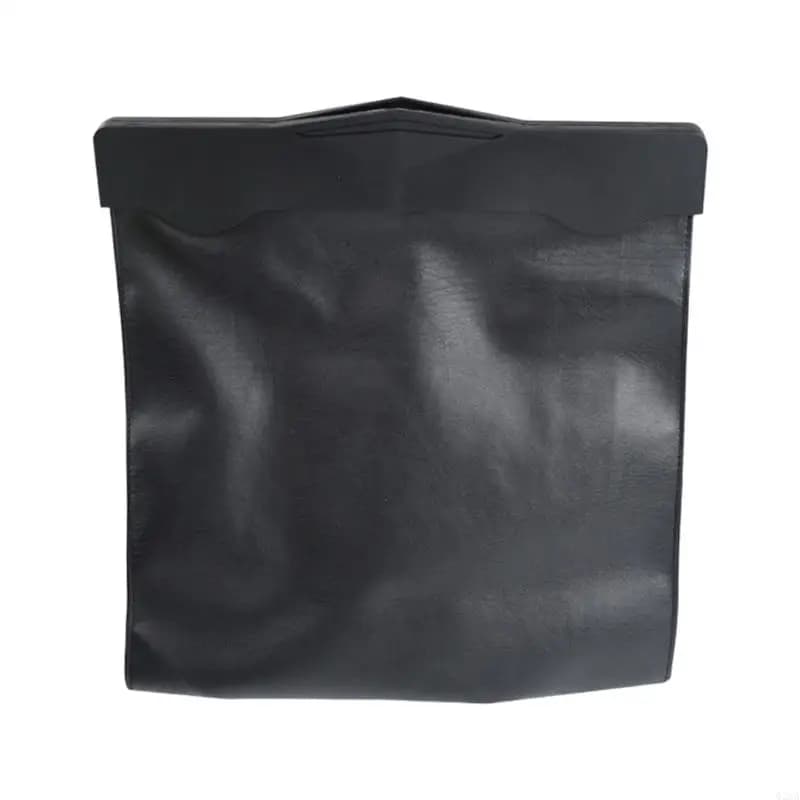 Borsa per spazzatura in pelle PU per auto, appesa alla pattumiera per auto, impermeabile resistente
