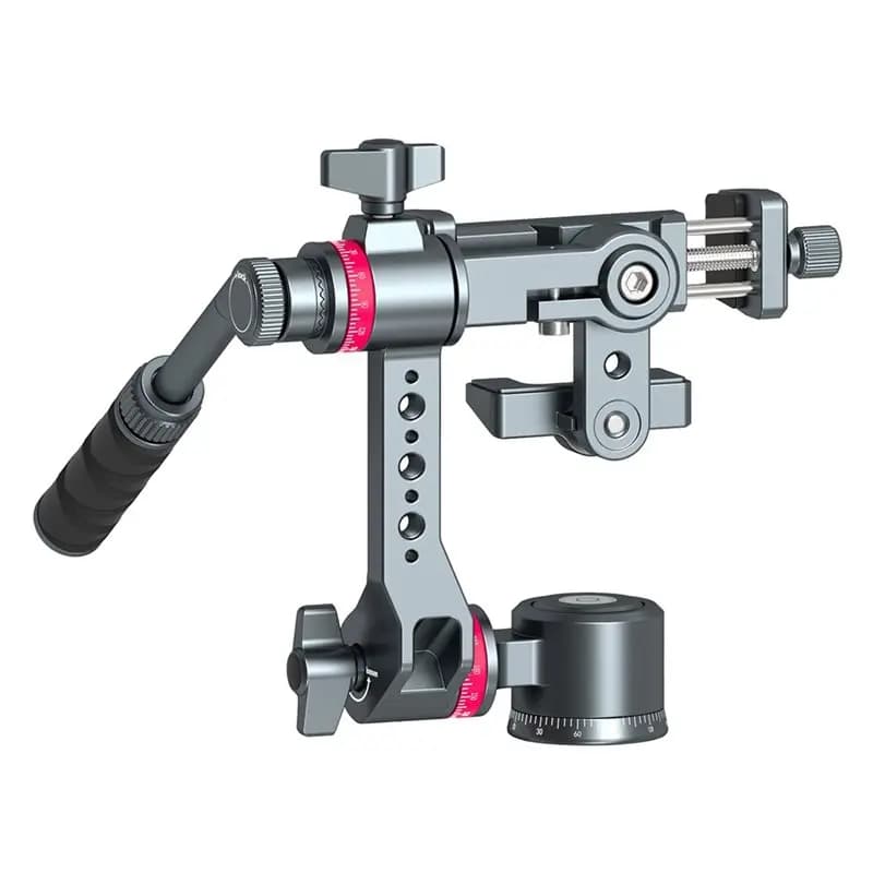 AS95-Tilt 3 Axis Universal Gimbal Stabilizer Adjustable for Phone, 360° ° Vlog Live Streaming in Rotating for Android Mobile Devices