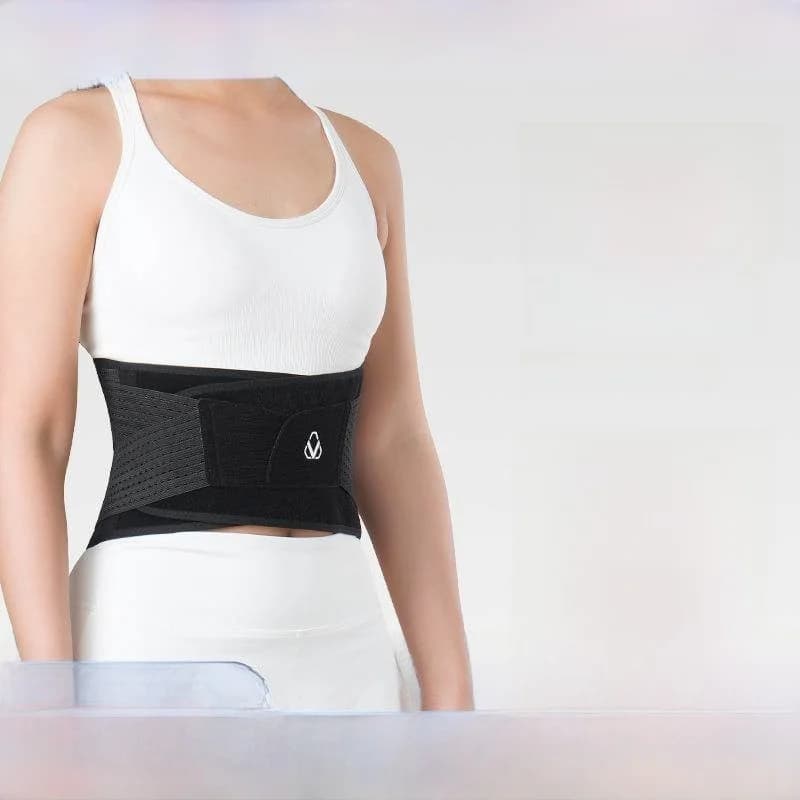 Cintura sportiva di supporto per la vita, sottile e traspirante, per uomo e donna, adatta per stare seduti per lunghi periodi di tempo, per correre...