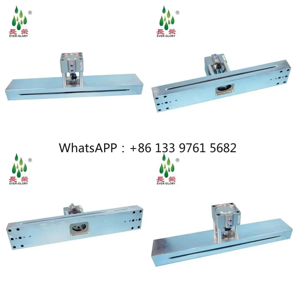 WSQ Pneumatic Kidney Shaped Hole Punching Machine for Plastic Bags Essential Bag Making Machine Parts