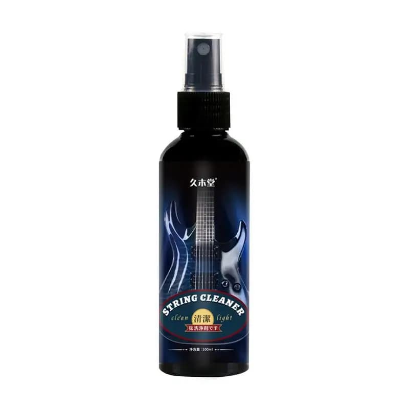 Spray per la pulizia della chitarra Spray antiruggine per la cura delle corde Strumento per la pulizia della formula delicata per violino, pianoforte, ukulele e chitarra