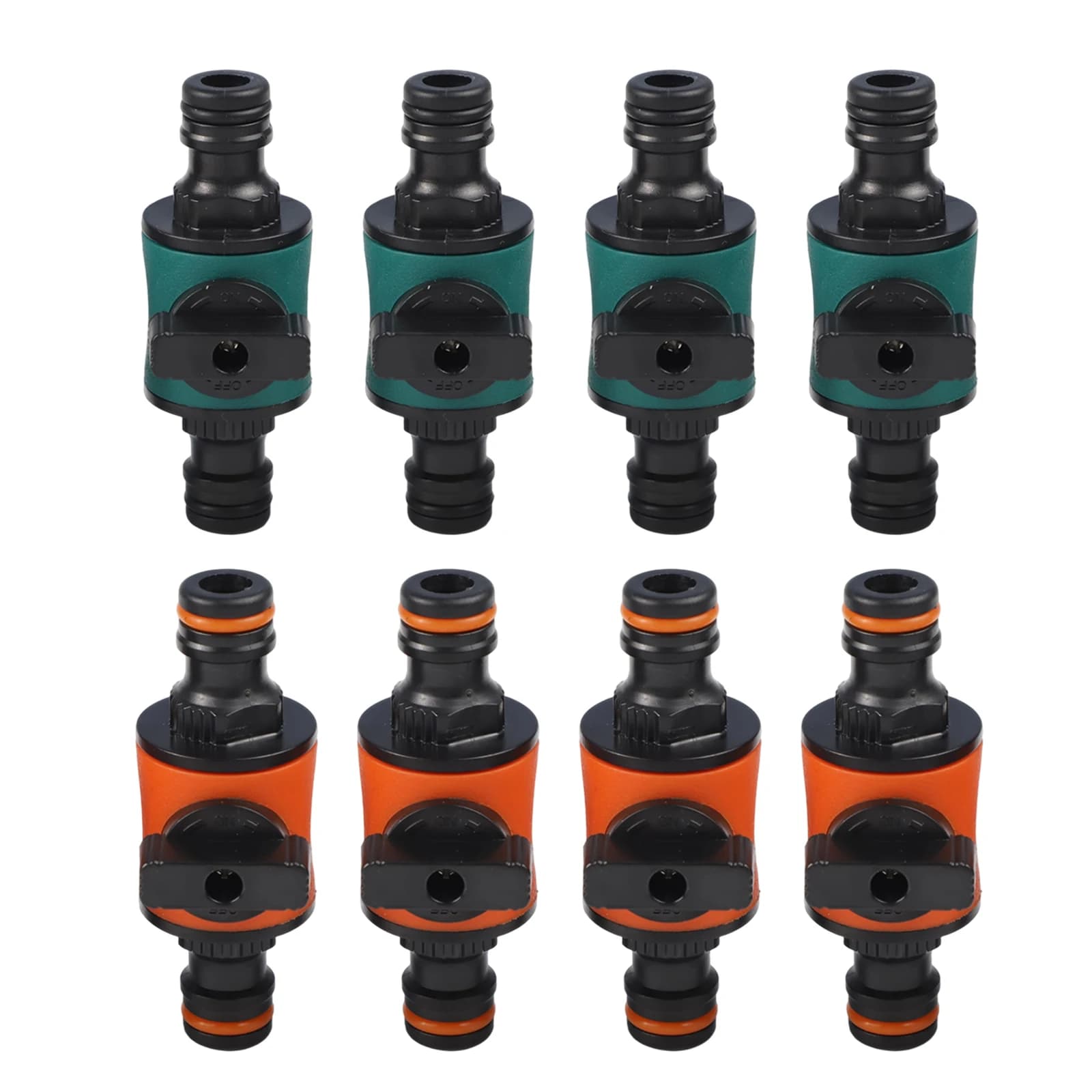 Adattatore Versatile per Tubo da Giardino con Valvola di Chiusura Integrata per Lavori di Giardinaggio