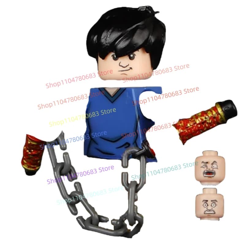 MOC DY538 Blocchi di costruzione Cartoon Anime Mini Figura Modello di assemblaggio Ornamento Accessori Giocattolo Regalo di festa Hobby da collezione