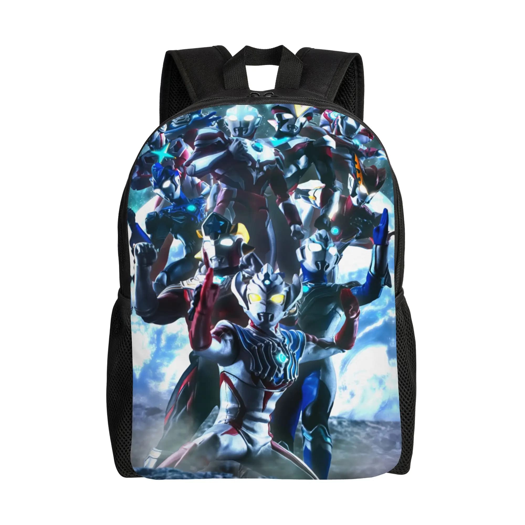 Personalized Ultramans Backpack Women Men Basic Bookbag for College School Anime Bags