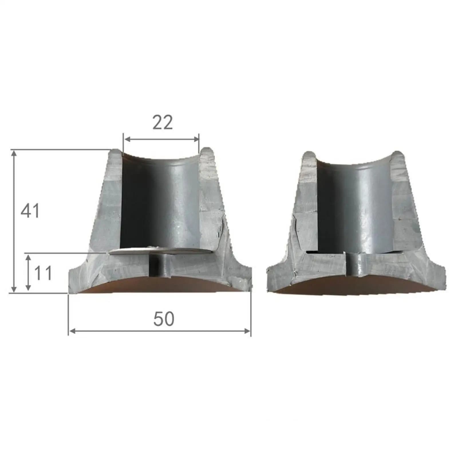 Reinforced Trekking Pole Tips Metal Insert Rubber Feet Hiking Stick Accessories for Outdoor Walking Poles and Shower Chair