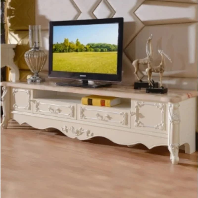 m Mobile TV di lusso europeo Display moderno Monitor di design di stoccaggio Supporti TV Console per soggiorno Mobili per la casa m