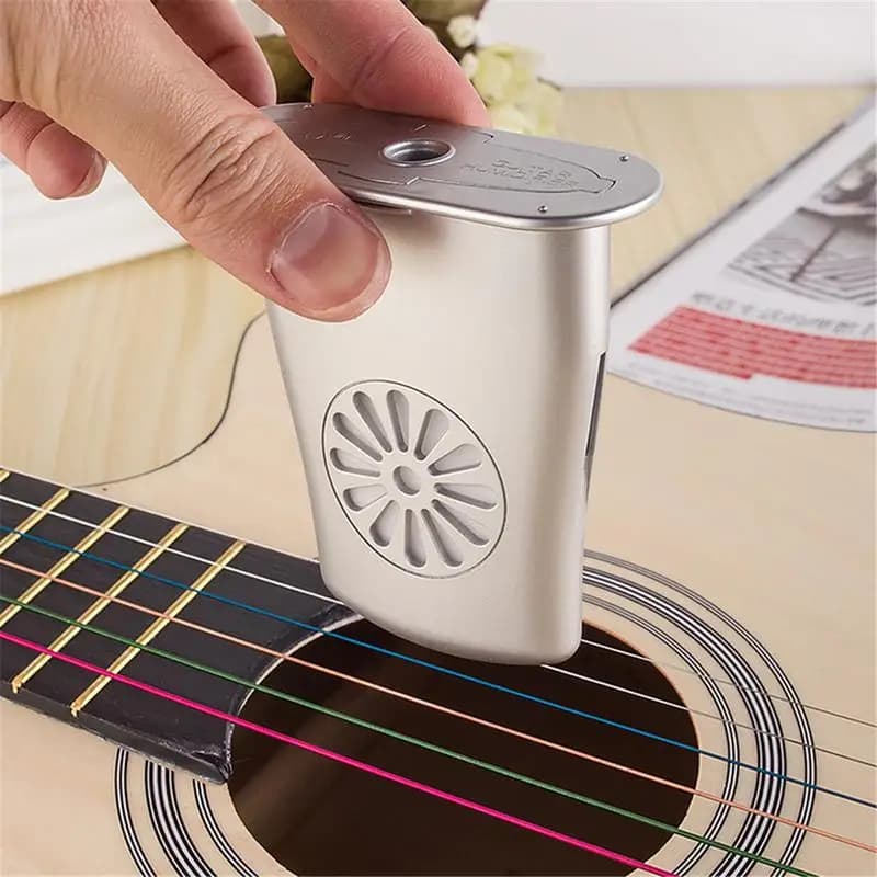 Umidificatore per buca sonora per chitarra acustica Anti-essiccazione Anti-pannello Cracking Strumento Cura Regolazione dell'umidità Accessori per chitarra