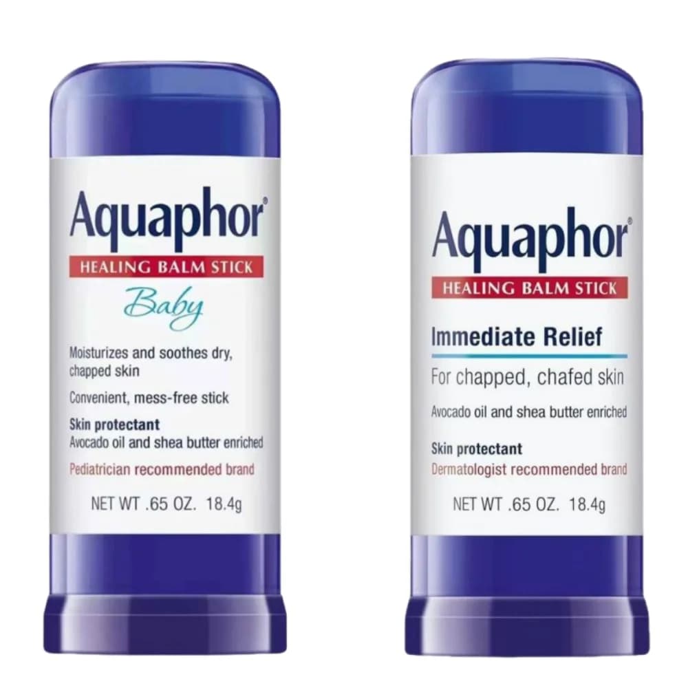 Stick Balsamo Reparator Aquaphor 18,4g - Recommended by Pediatra, Portable Stick Without Disorders for Secca and Kids Irritation Skin Care