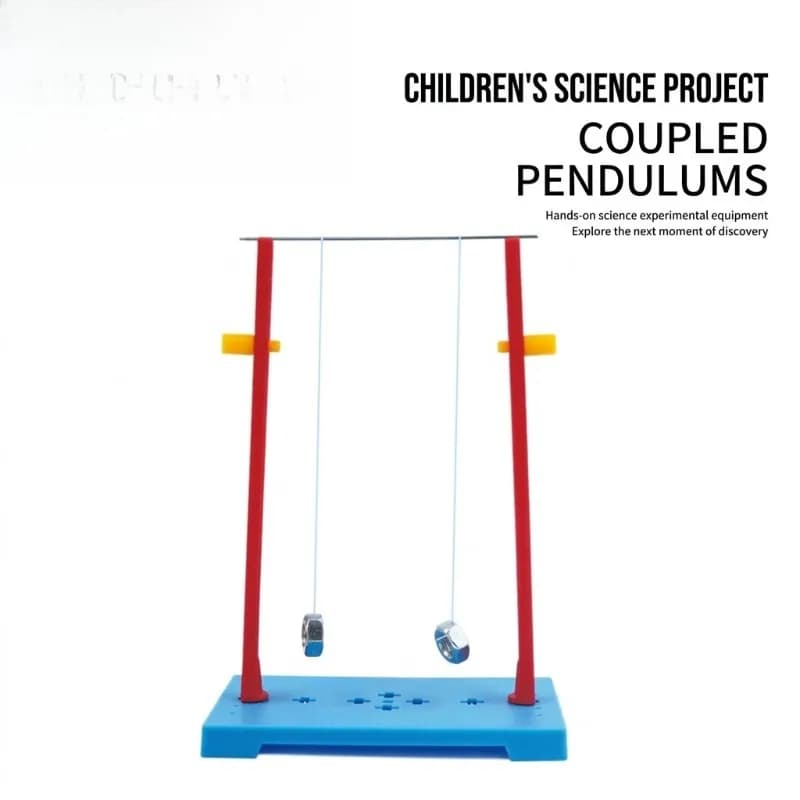 Kit Esperimento Scientifico STEM con Pendolo a Doppia Oscillazione 3D, per Studenti delle Scuole Primarie, Tecnologia Fai-da-Te, Materiale per Esperimenti Scientifici