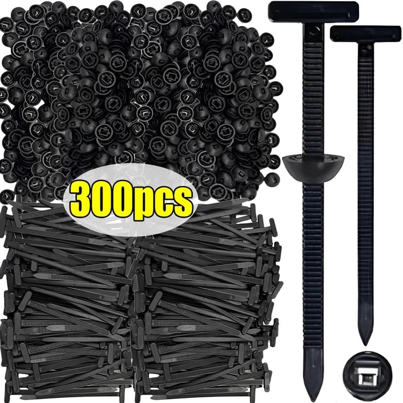 Fascette fermacavi in nylon Fascette autobloccanti automatiche Fascette fermacavi per bagagliaio di un'auto Fissaggio per pannello di protezione del motore Cinghie fisse per cavi resistenti ai raggi UV