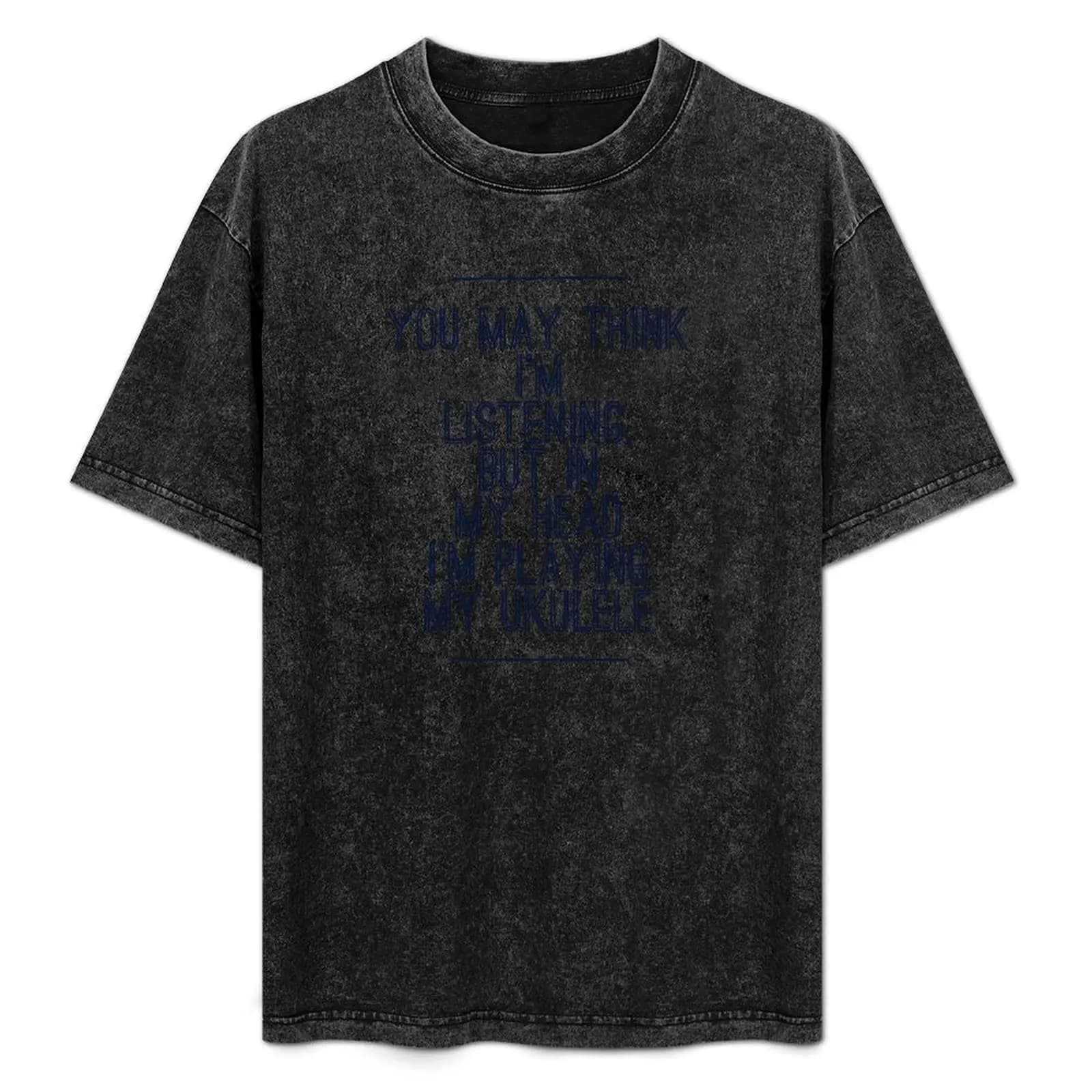 In my head; Maglietta Ukulele T-Shirt per feste natalizie