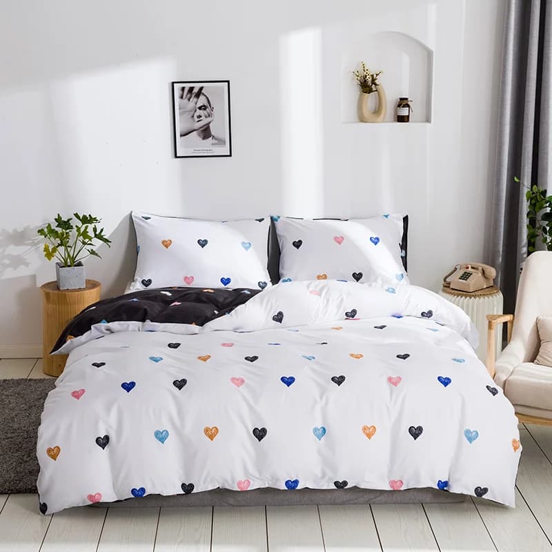 Copripiumino Biancheria da letto 2 persone 240x220 Piumino doppio Twin Queen King Size Set biancheria da letto Copriletto nordico 150 135 con federa