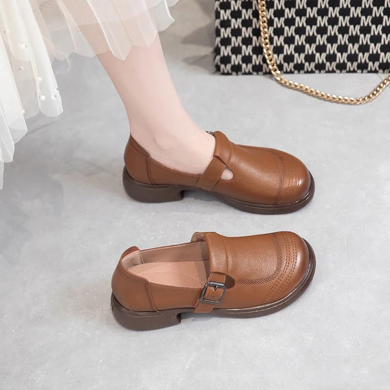 Mocassini in vera pelle da donna comode scarpe grigie tacchi bassi scarpe da corte da donna di lusso slip on mocassini eleganti appartamenti