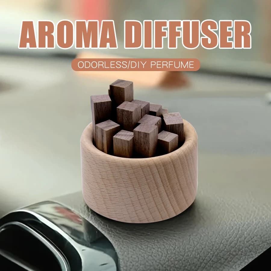 Nessun profumo Fragranza fai da te bastoncino di legno diffusore di aromi accessori per la casa ornamento aromaterapia deodorante per auto decorazione cruscotto