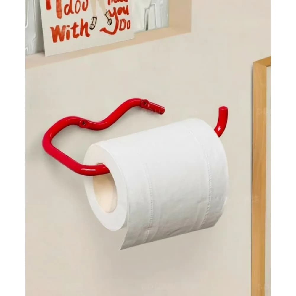 Portarotolo Multifunzionale, Organizzatore da Parete per Bagno, Adatto per Carta Igienica, Asciugamani di Carta, Uso in Cucina