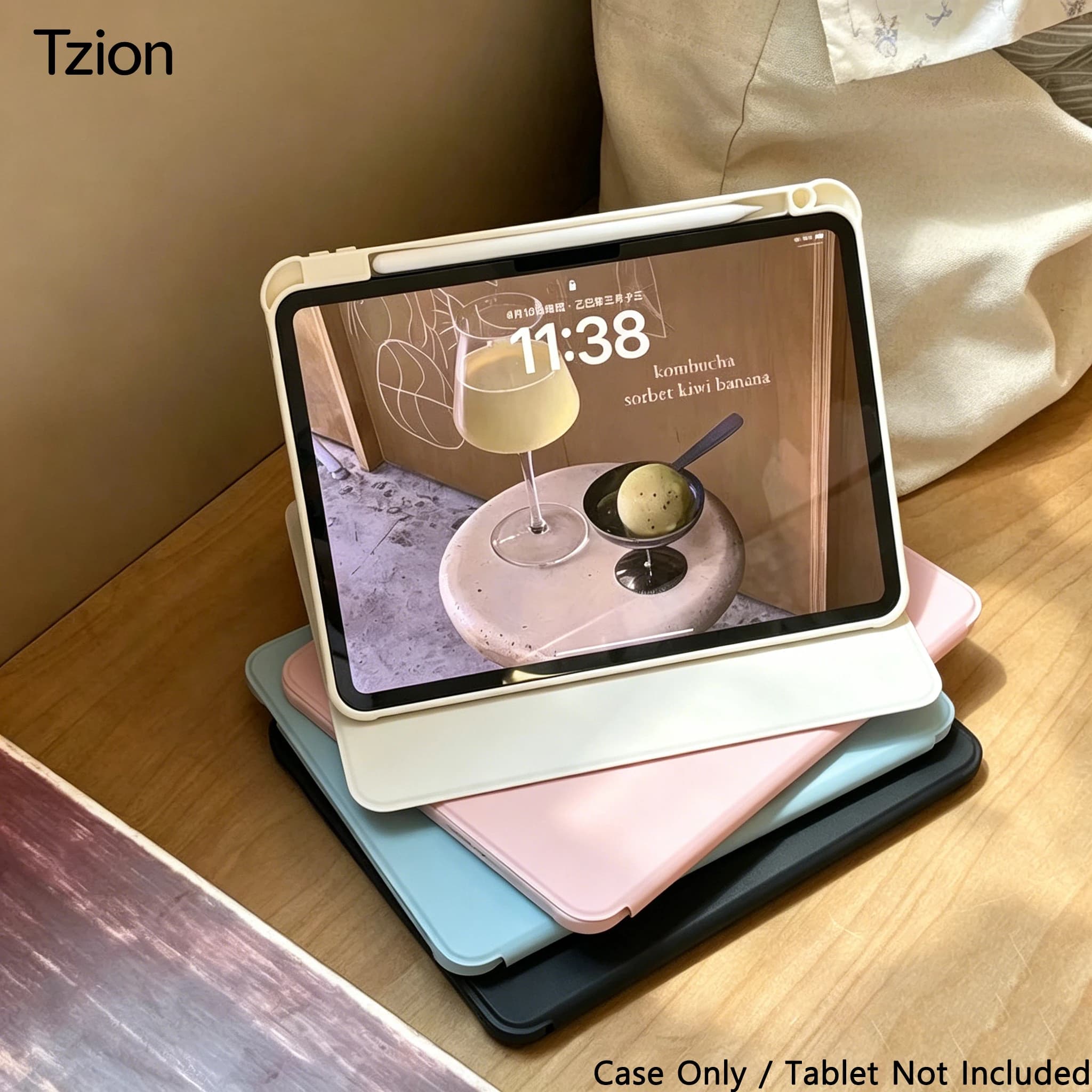 For Apple iPad mini Air Pro 8.3 9.7 10.2 10.5 10.9 11 12.9 13 M2 6th 7th 8th 9th 10th 11th Generation 360 Rotation Tablet Case