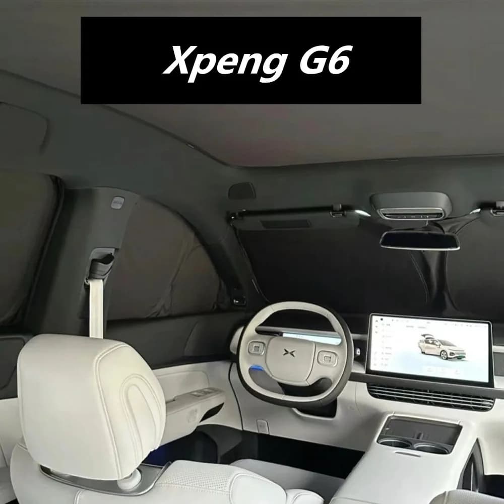 Per Xpeng G6 finestrini auto parasole interni auto campeggio isolamento termico protezione solare Privacy blocco parasole opaco