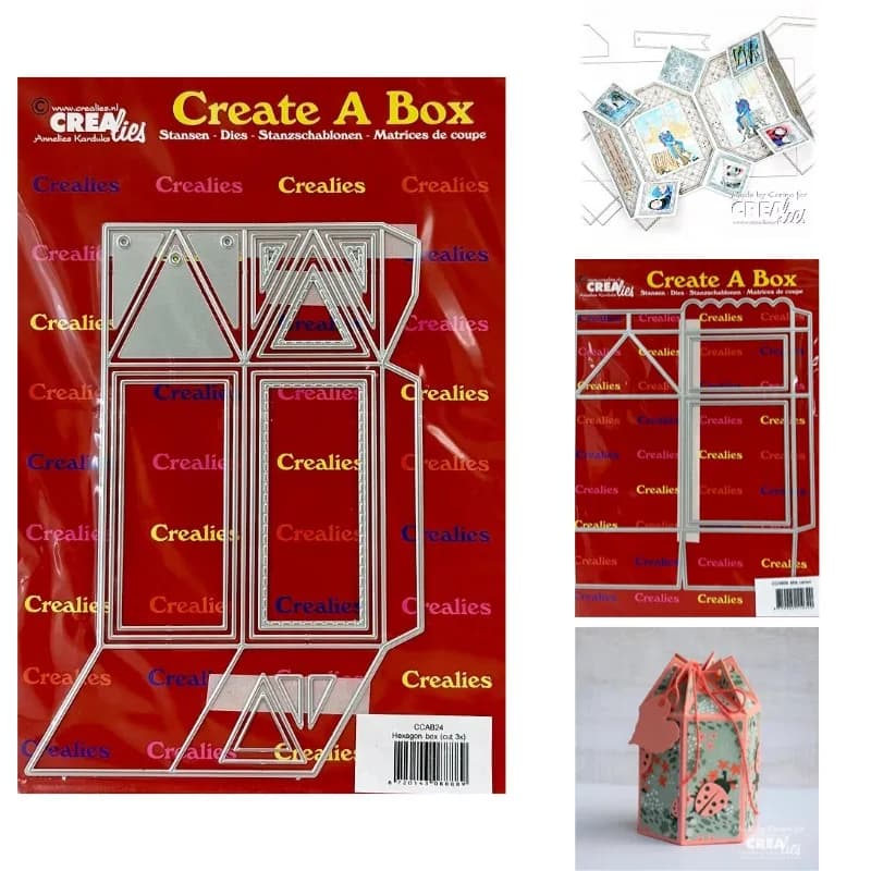 Hexagon Box Butterflies Concertina Metal Cutting Dies New Arrival 2026 DIY Molds Scrap Booking Paper Making Die Cuts Crafts