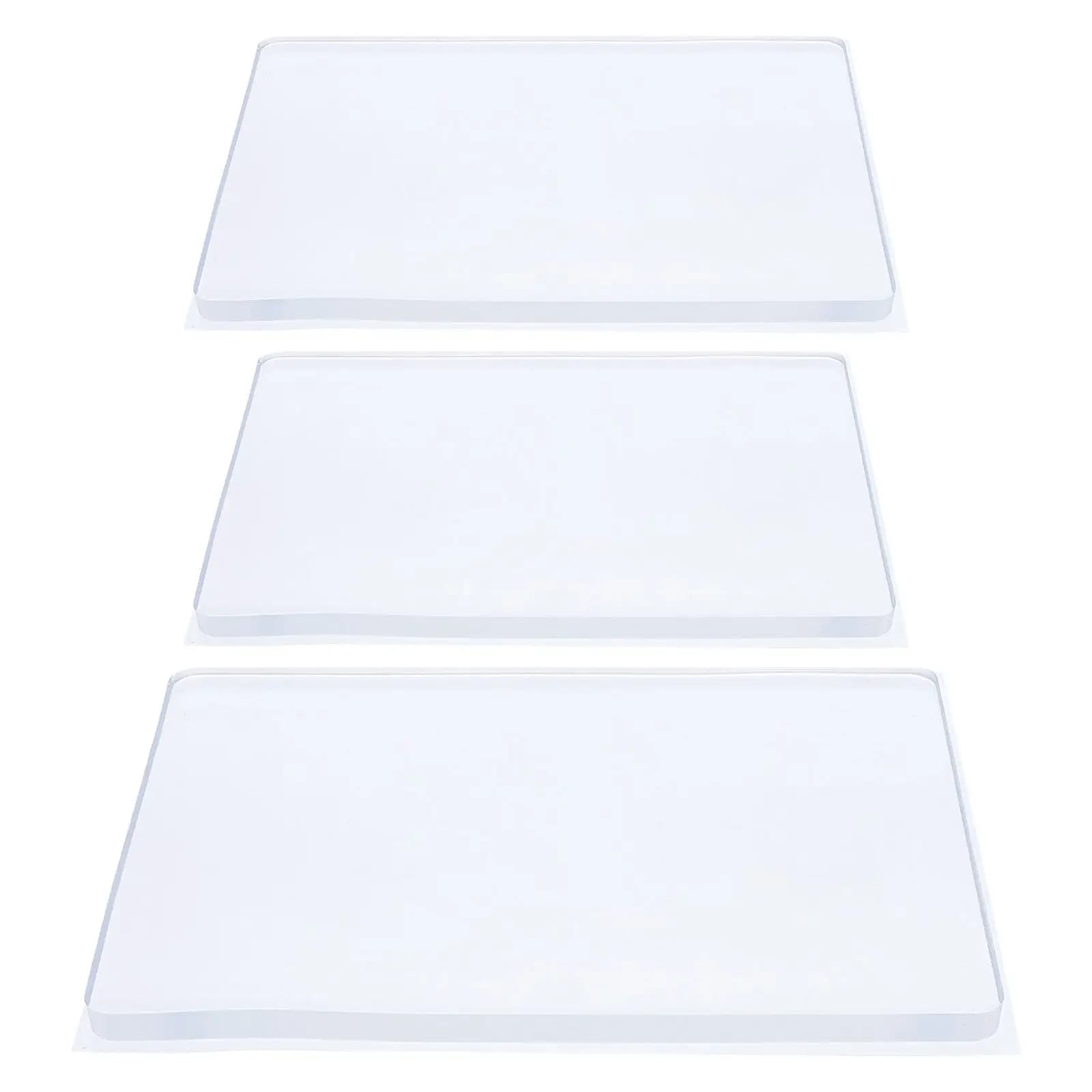 3Pcs Reusable Gel Plates Printing Kit Art Supplies Monoprinting Gel Press for Card Making Scrapbooking and Crafting