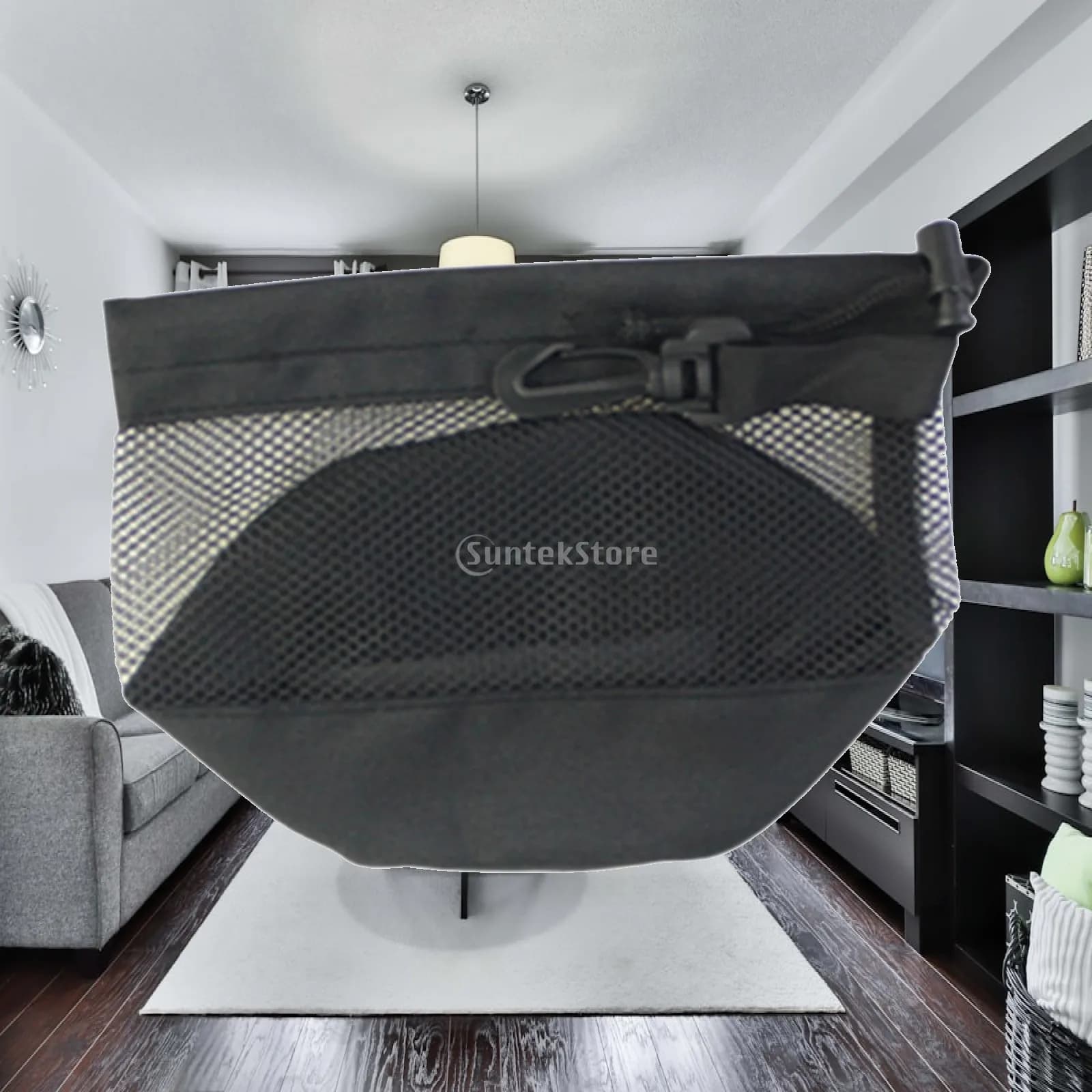 Golf Ball Bag Storage Bag Practical Golf Accessories with Buckle Carrier Organizer Lightweight Golf Fence Mesh Bag Net Bag
