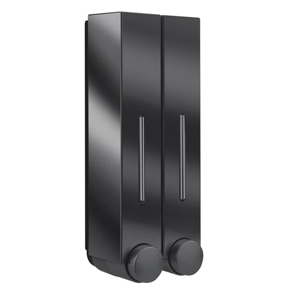 Wall Mounted Soap Dispenser 3 Compartments 420ML Each for Bathroom Shower Lotion Washing with ABS Plastic Wall