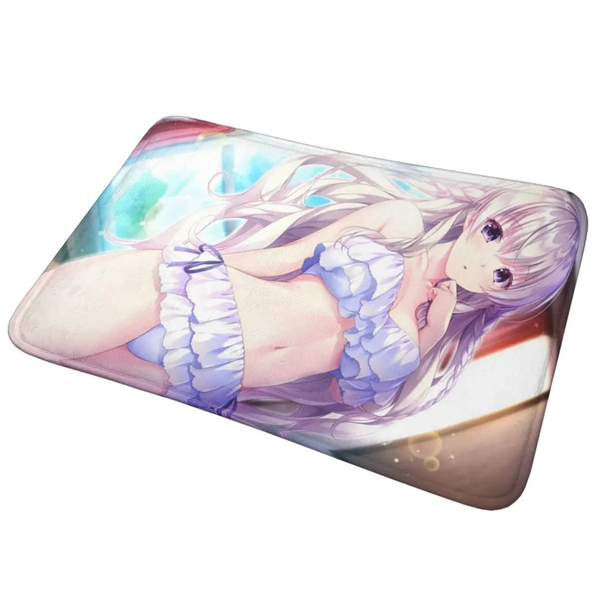 Anime Sexy Girl Cute Game Zerbino antiscivolo Tappetino A prova di olio d'acqua Tappeto per ingresso cucina Tappetini per camera da letto di casa