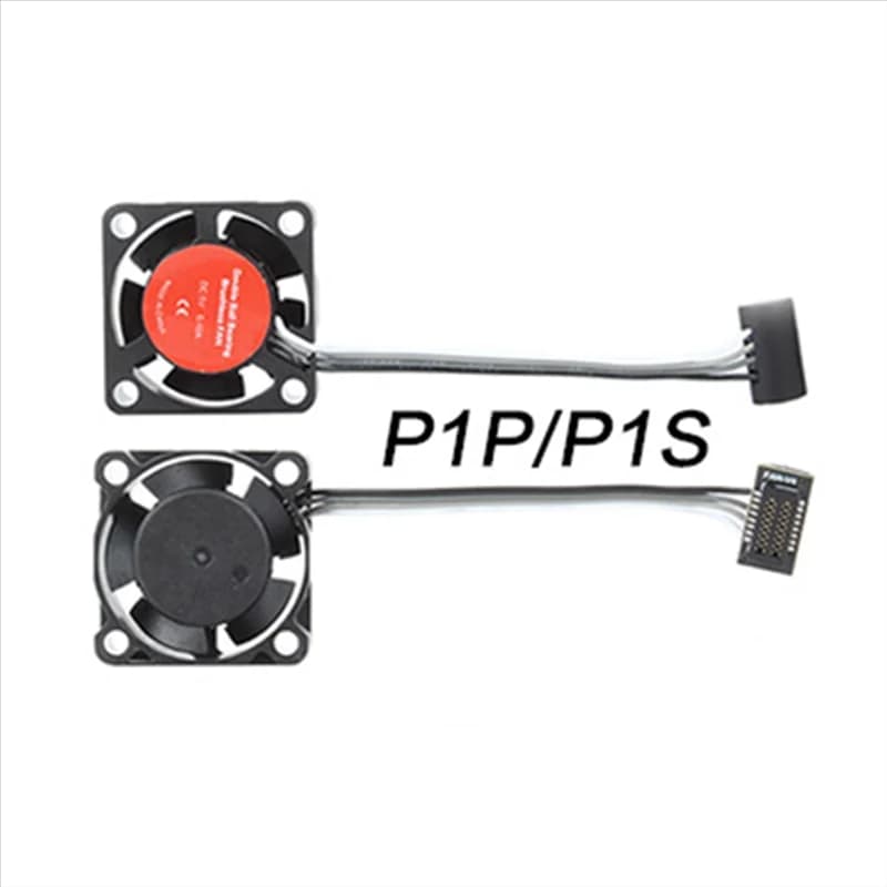 Mini Ventola Hot End Per Bambulab P1P P1S 2W 15000RPM DC5V 0.4A Doppia Sfera di Raffreddamento Ventola Ausiliaria Parti Della Stampante 3D
