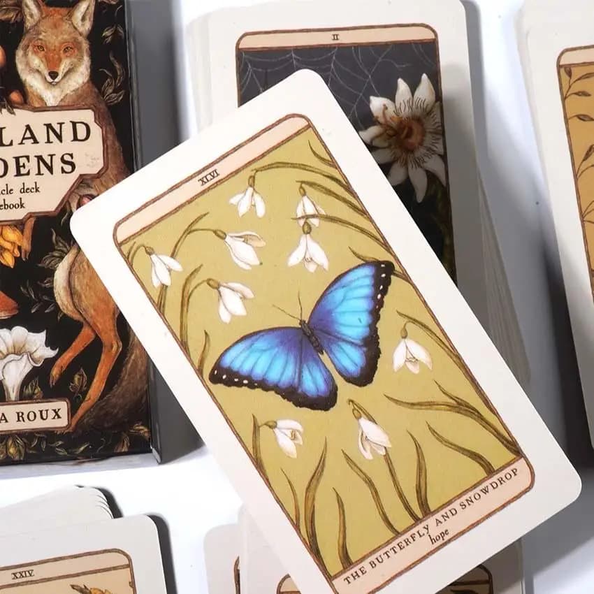 10.3*6cm Woodland Wardens 52 Cards Oracle Card Games